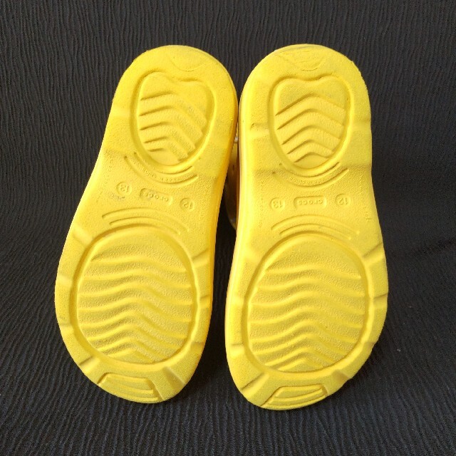 crocs(クロックス)のクロックス　長靴　18cm キッズ/ベビー/マタニティのキッズ靴/シューズ(15cm~)(長靴/レインシューズ)の商品写真