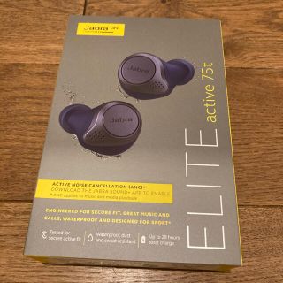 新品　ジャブラ　jabra ワイヤレスイヤホン　Elite Active 75t(ヘッドフォン/イヤフォン)