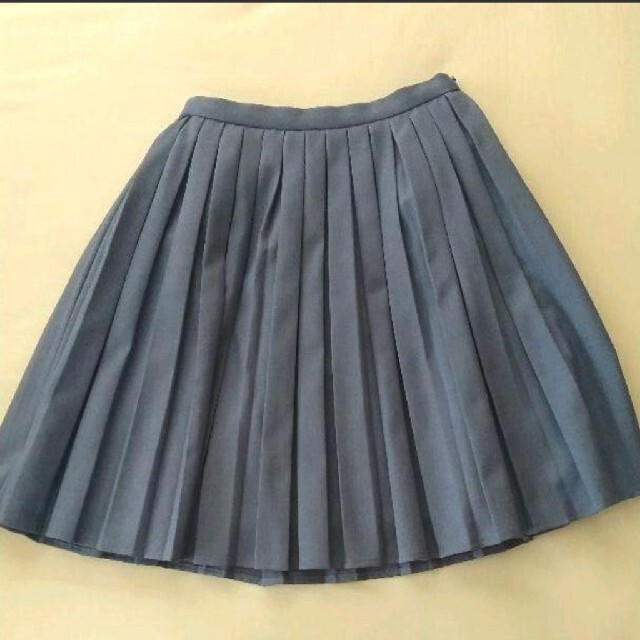 Techichi(テチチ)のテチチ プリーツスカート ブルー レディースのスカート(ひざ丈スカート)の商品写真