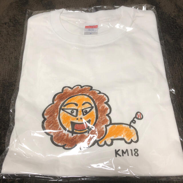 前田健太　ライオンTシャツ　マエケンタイソウ TEE　サイズM