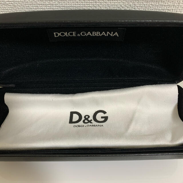 DOLCE&GABBANA(ドルチェアンドガッバーナ)の【美品】ドルチェ&ガッバーナ　メガネ レディースのファッション小物(サングラス/メガネ)の商品写真