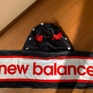 ニューバランス(New Balance)のニューバランス　フード付きスポーツタオル(タオル/バス用品)