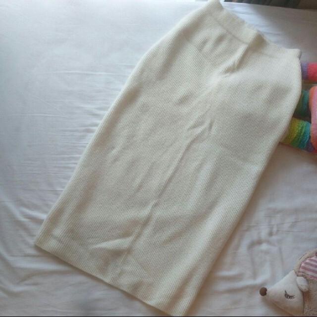 DouDou(ドゥドゥ)のSALE ♥Doudou♥綺麗目ホワイトロングスカート レディースのスカート(ロングスカート)の商品写真