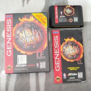 セガ(SEGA)のメガドライブ GENESIS  NBAJAM トーナメントエディション(家庭用ゲームソフト)