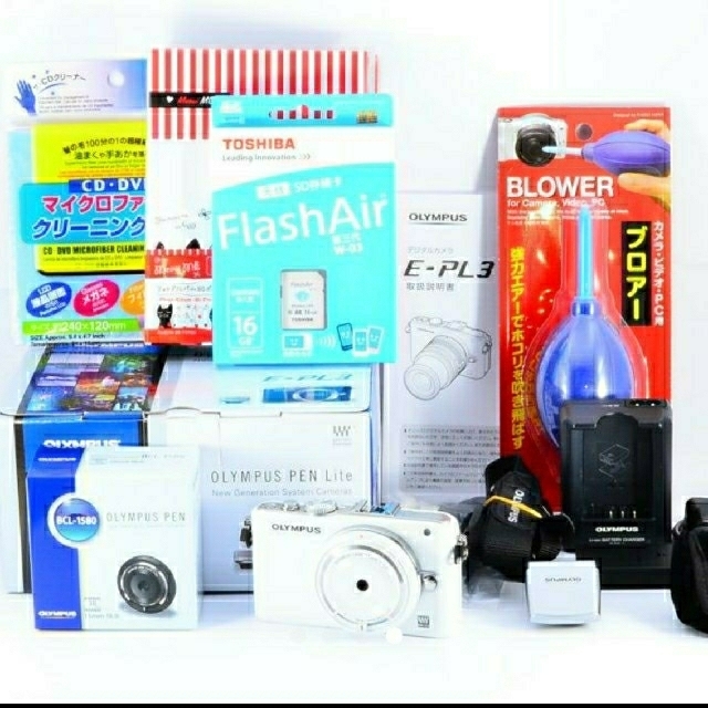 予約】 ぱおんさま専用!ホワイトミラーレス♥WIFI E-M5 付き