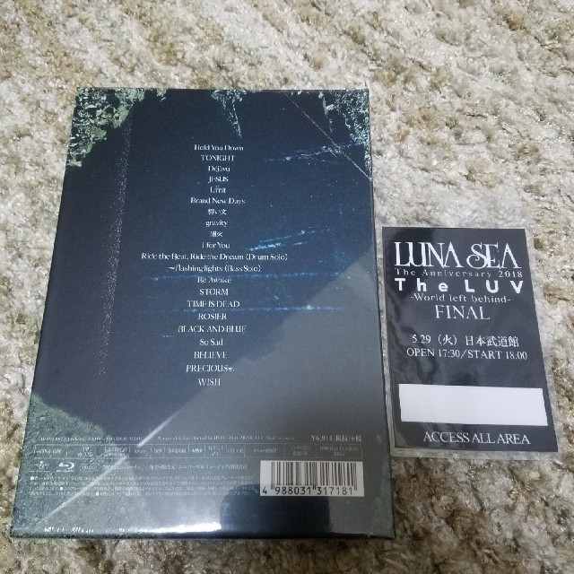 新しい到着 LUNA SEA SLAVE限定 Blu-ray初回 新品未開封 特大オマケ