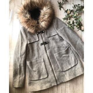 ザラ(ZARA)の専用♡ZARAザラウーマン　フード付きダッフルコート♡(ダッフルコート)