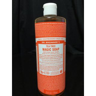 ドクターブロナー(Dr.Bronner)のpokerrion様専用　マジックソープ　（ティーツリー）(ボディソープ/石鹸)