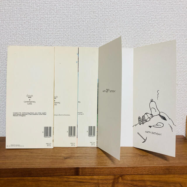 SNOOPY(スヌーピー)のビンテージ スヌーピー メッセージカード hallmark ホールマーク 1 エンタメ/ホビーのコレクション(印刷物)の商品写真