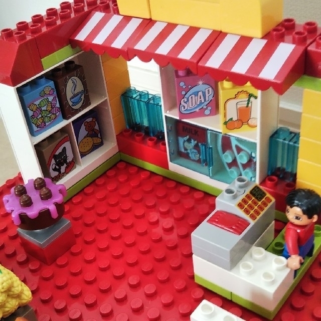 Lego(レゴ)のレゴデュプロ#5604スーパーマーケット キッズ/ベビー/マタニティのおもちゃ(知育玩具)の商品写真