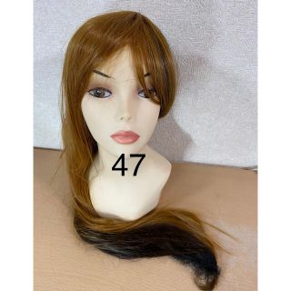 【大幅値下げ中】フルサイズ　ウィッグ　新品　47(ロングストレート)