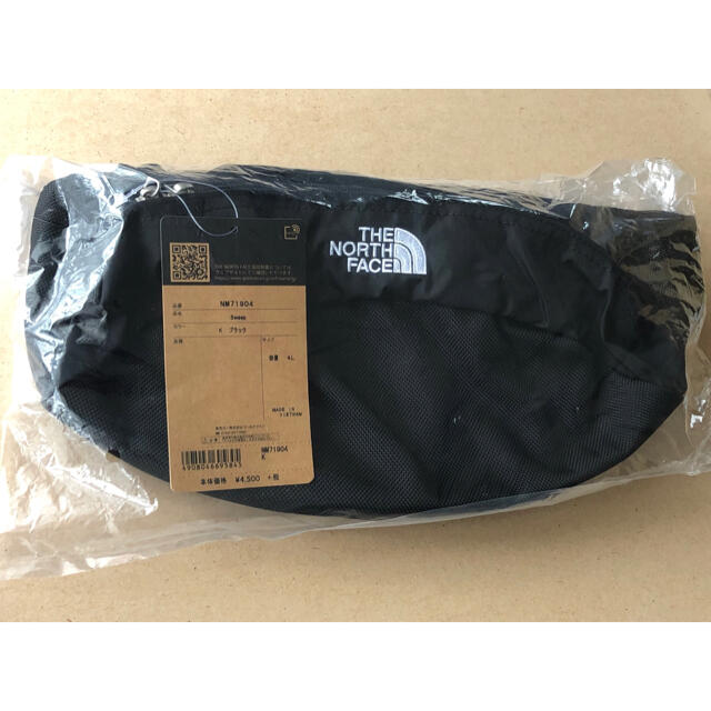 THE NORTH FACE(ザノースフェイス)のブラック★ノースフェイス ★スウィープ ウエストポーチ ウエストバッグ メンズのバッグ(ウエストポーチ)の商品写真