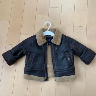 ベビーギャップ(babyGAP)のレザージャケット アウター　90サイズ(ジャケット/上着)