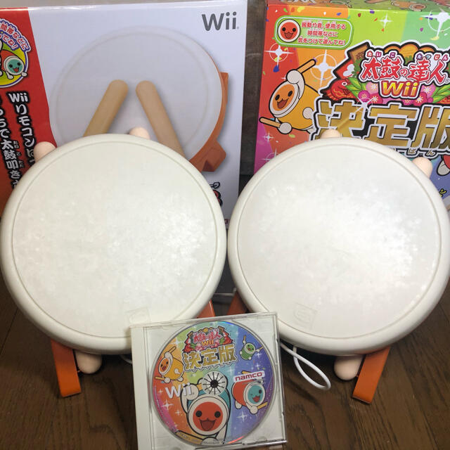 太鼓の達人Wii 太鼓とバチ ソフト リモコン