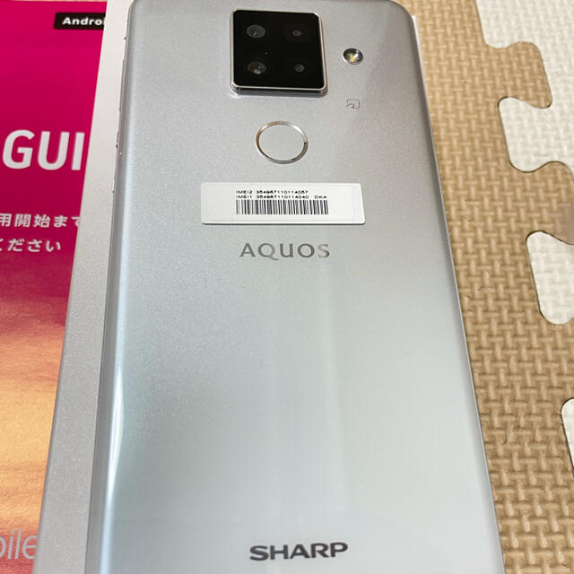 AQUOS - AQUOS sense4 plus 中古美品 SIMフリー White①の通販 by mdeeee's shop｜アクオスならラクマ