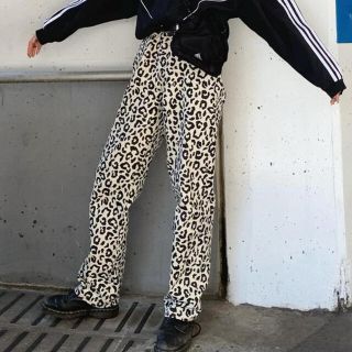 マウジー(moussy)のMOUSSY レオパードpants(カジュアルパンツ)