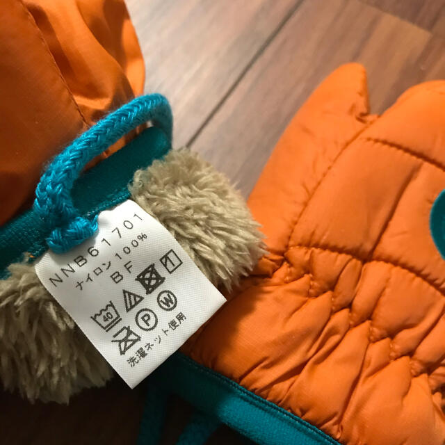 THE NORTH FACE(ザノースフェイス)のノースフェイス　ベビー　ニット帽　手袋　セット キッズ/ベビー/マタニティのこども用ファッション小物(帽子)の商品写真