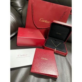 カルティエ(Cartier)のカルティエ　ディアマンレジェ　ネックレス(ネックレス)