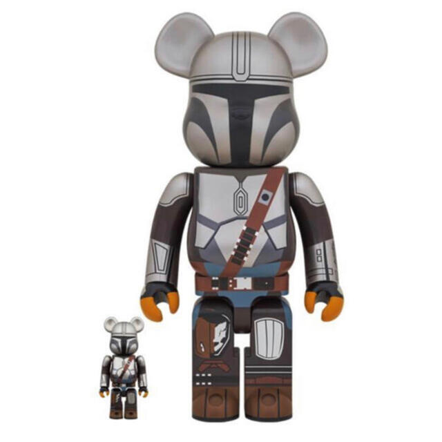 BE@RBRICK MANDALORIAN 100% & 400%