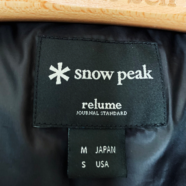 Snow Peak(スノーピーク)の【Snow Peak×relume / 別注 スノーピーク】FR ダウンコート メンズのジャケット/アウター(ダウンジャケット)の商品写真