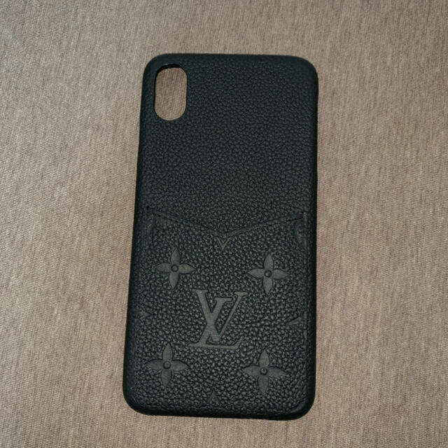 LOUIS VUITTON(ルイヴィトン)のIPHONE XS MAX ケース ブラック スマホ/家電/カメラのスマホアクセサリー(iPhoneケース)の商品写真