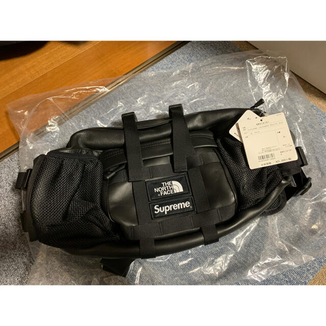 supreme the north face leather waist bag