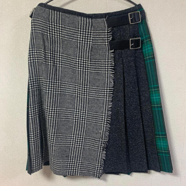 UNITED ARROWS(ユナイテッドアローズ)の＜O'NEIL of DUBLIN＞ ツイード コンビ スカート†   レディースのスカート(ひざ丈スカート)の商品写真