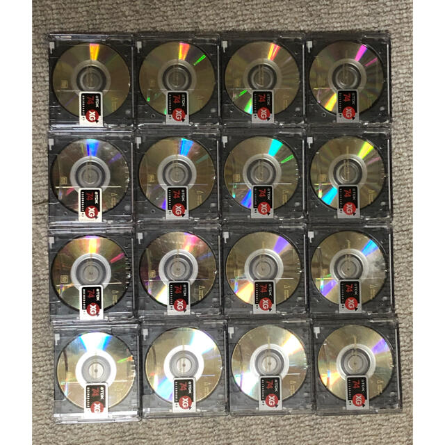 TDK(ティーディーケイ)のMDディスク　中古品　16枚 スマホ/家電/カメラのオーディオ機器(その他)の商品写真