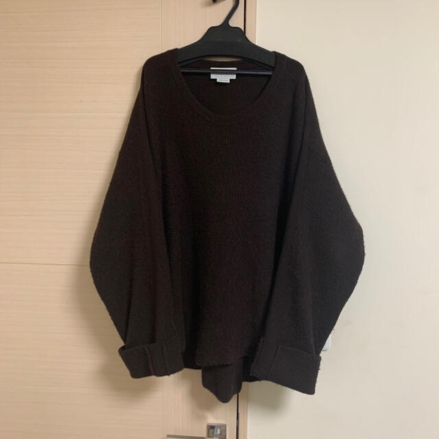 SUNSEA(サンシー)のYOKE 18AW 7G OVERSIZED HALF CARDIGAN ニット メンズのトップス(ニット/セーター)の商品写真