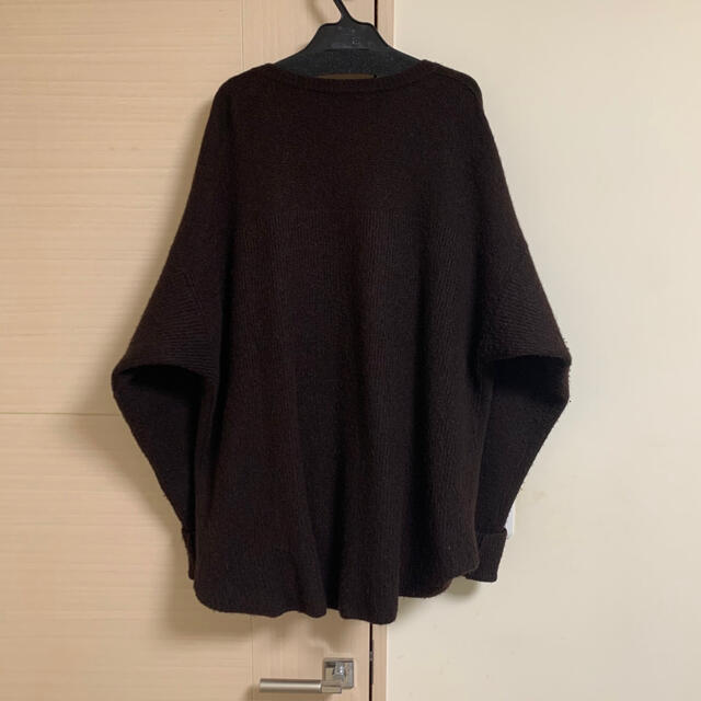 SUNSEA(サンシー)のYOKE 18AW 7G OVERSIZED HALF CARDIGAN ニット メンズのトップス(ニット/セーター)の商品写真