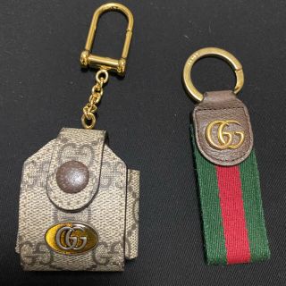 グッチ(Gucci)のGUCCI キーリング　AirPodsケース(キーホルダー)