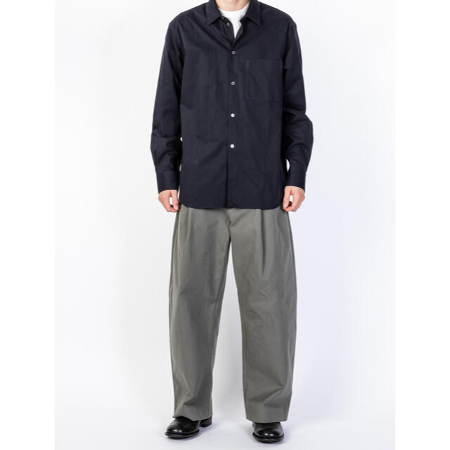 20AWSorte Peached Cotton Twill Pant lead メンズのパンツ(チノパン)の商品写真