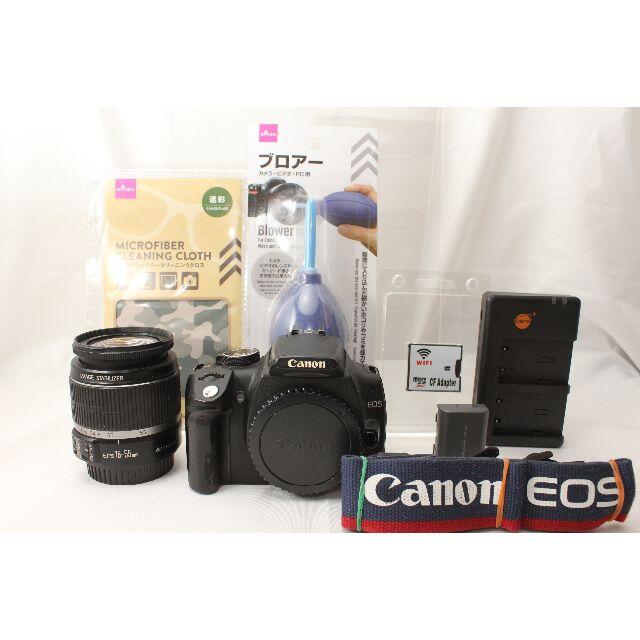 Canon EOS Kiss Digital N & Wifi転送CFカード付 3