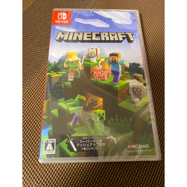 最高品質の 新品未開封 Minecraft Nintendo Switch版 fawe.org