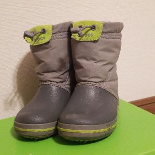 クロックス(crocs)の17.5cm crocs/クロックス　防水ブーツ(ブーツ)