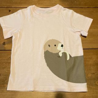 ムジルシリョウヒン(MUJI (無印良品))の無印良品　半袖Tシャツ　110㎝(Tシャツ/カットソー)