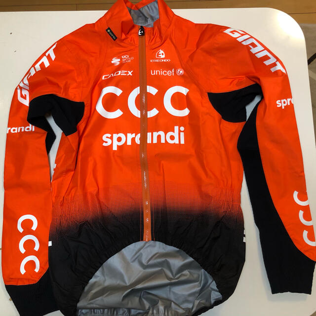 【選手供給品 】GORE-TEX®︎ レインジャケット CCCTEAM Mサイズ自転車