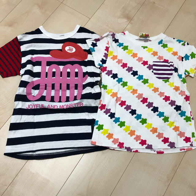 JAM(ジャム)のjam リュックT 130.140 キッズ/ベビー/マタニティのキッズ服男の子用(90cm~)(Tシャツ/カットソー)の商品写真