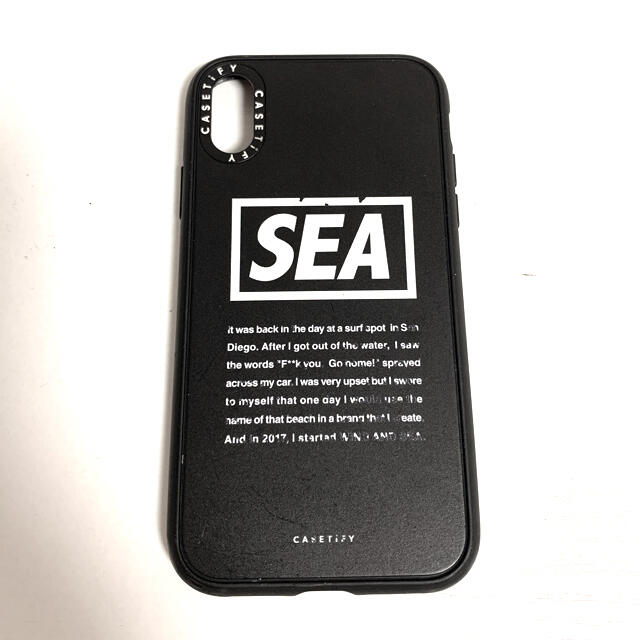 WIND AND SEA　iPhone XR casetify