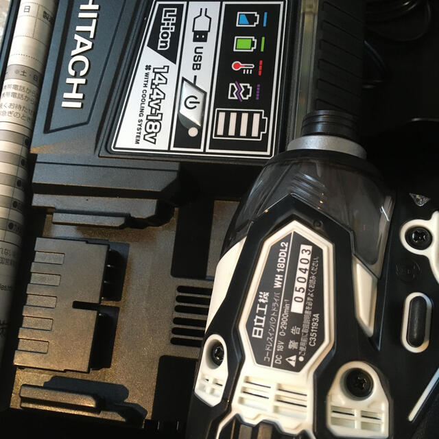 値下】日立工機 WH 18DDL2 旧型展示品 18V インパクトドライバー