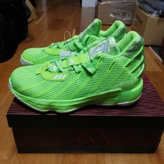 アディダス(adidas)のADIDAS DAME 7 green 25.0CM はな様専用(バスケットボール)