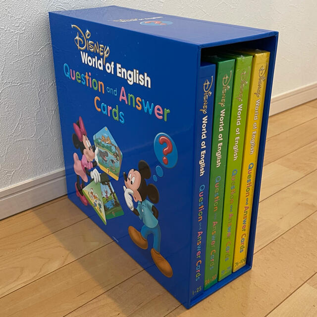 Disney - 最新版美品 Q&Aカード ディズニー英語システム DWE