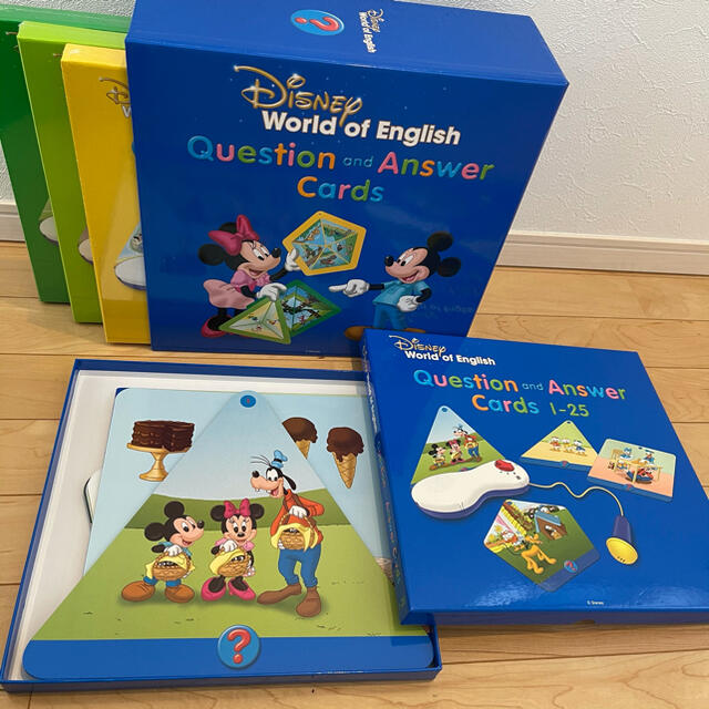 最新版美品 Q&Aカード ディズニー英語システム DWE プレイメイトエアー