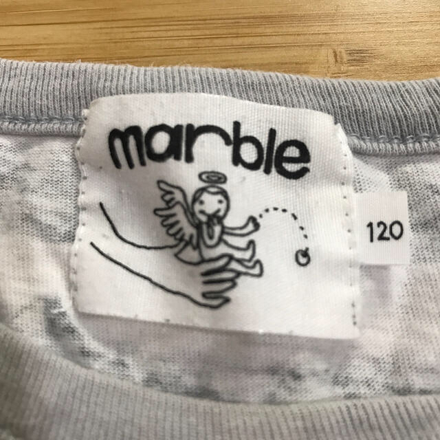 marble(マーブル)のマーブルシュッド キッズTシャツ　120cm キッズ/ベビー/マタニティのキッズ服男の子用(90cm~)(Tシャツ/カットソー)の商品写真