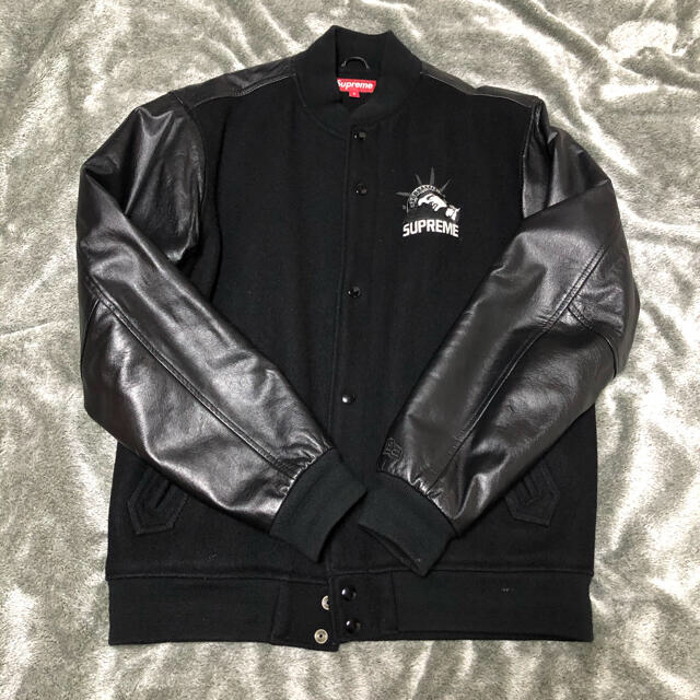 SUPREME 自由の女神スタジャン(VARSITY JACKET) - スタジャン