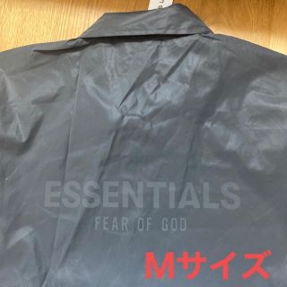 フィアオブゴッド(FEAR OF GOD)のFEAR OF GOD ESSENCIALS コーチジャケット　Mサイズ(ナイロンジャケット)