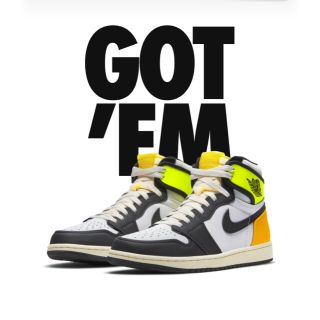 ナイキ(NIKE)のNike Air Jordan 1 Volt Gold 27.5cm(スニーカー)