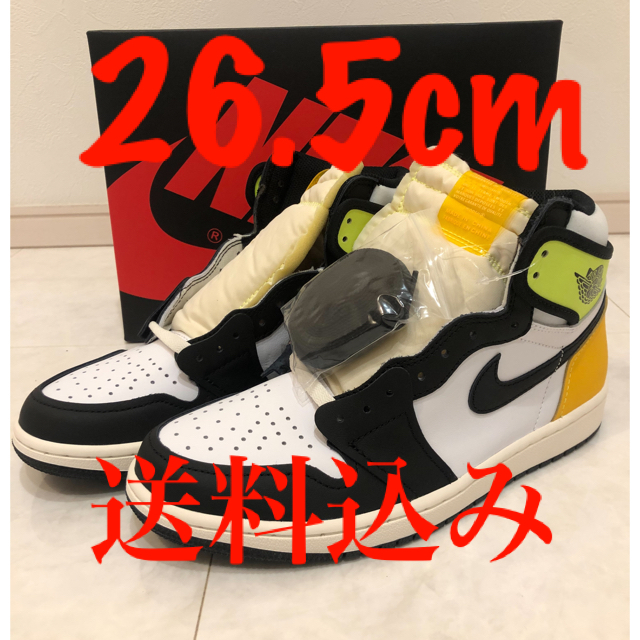 靴/シューズNIKE AIR JORDAN 1 HIGH OG "VOLT GOLD"