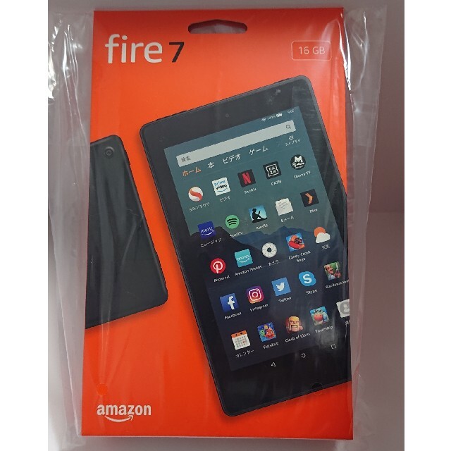 【新品】　Fire 7 タブレット  16GB (2019年 / 第9世代)