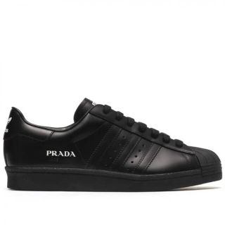 プラダ(PRADA)の24.5cm PRADA adidas アディダス プラダ black(スニーカー)